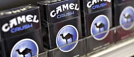 New brand Camel cigarettes