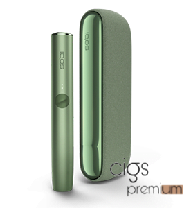 IQOS Iluma Kit Moss Green - Cigarettes Premium